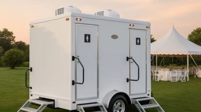 Restroom trailer
